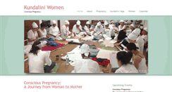 Desktop Screenshot of kundaliniwomen.org